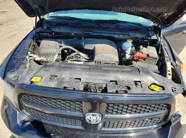 1C6RR7KG4JS277487 2018 RAM 1500 Black Սալոնի հետևի տեսք