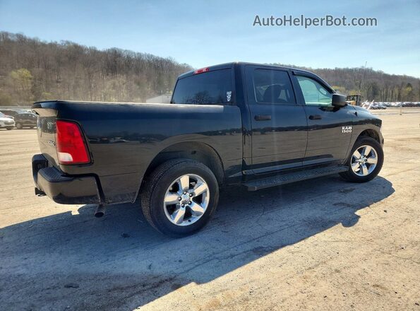 1C6RR7KG4JS277487 2018 RAM 1500 Black Հետևի աջ