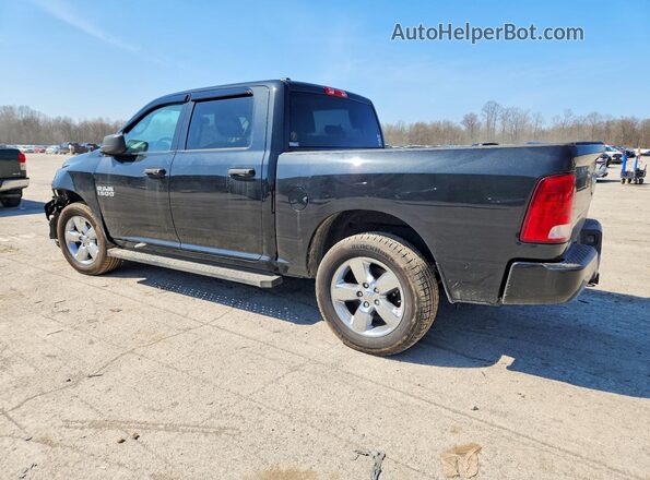 1C6RR7KG4JS277487 2018 RAM 1500 Black Հետևի ձախ