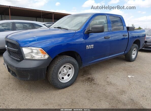 1C6RR7KG5HS599078 2017 RAM 1500 Синий Передняя левая четверть