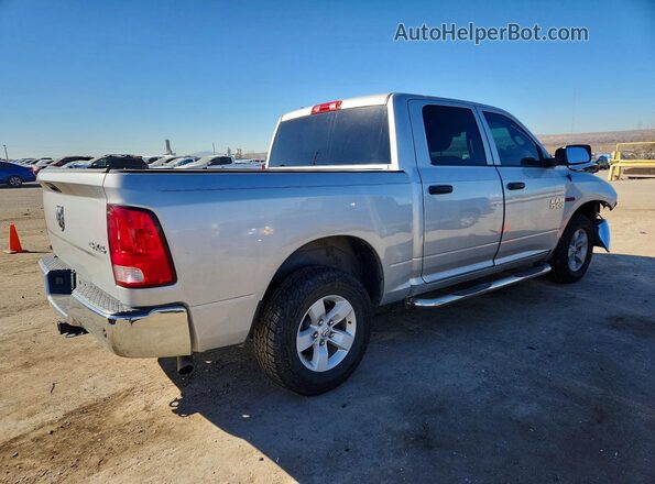1C6RR7KM2JS227323 2018 RAM 1500 Серебряный Задняя правая четверть