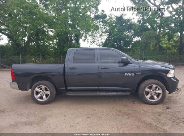 1C6RR7KT2HS785612 2017 RAM 1500 Черный Вид задней части салона
