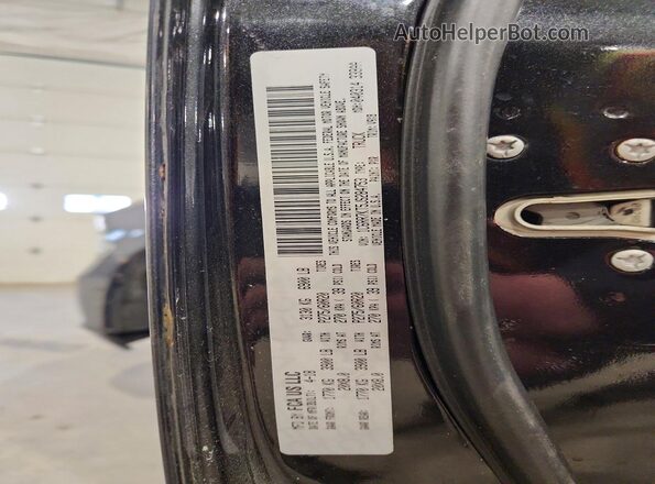 1C6RR7KT5JS284753 2018 RAM 1500 Black VIN կոդի պիտակի տեսք