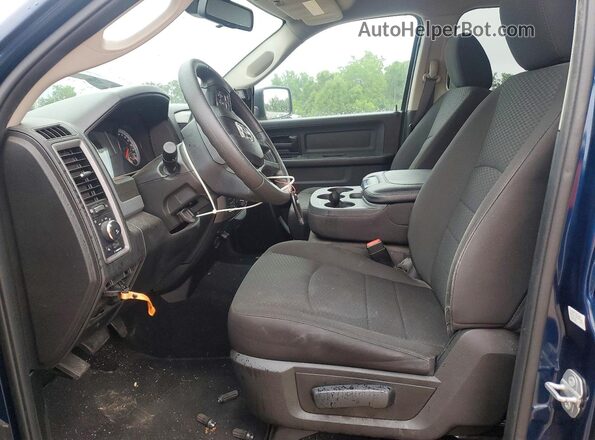 1C6RR7KT5KS738176 2019 RAM 1500 Blue Вид салону спереду
