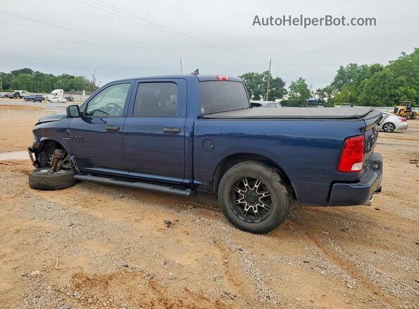 1C6RR7KT5KS738176 2019 RAM 1500 Blue Задня ліва чверть