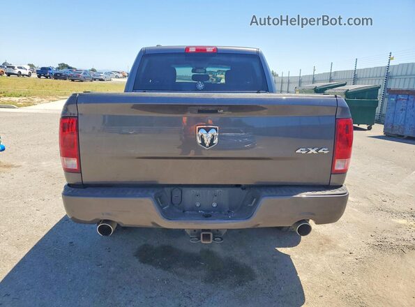 1C6RR7KT7GS360076 2016 RAM 1500 Угольный Вид сзади