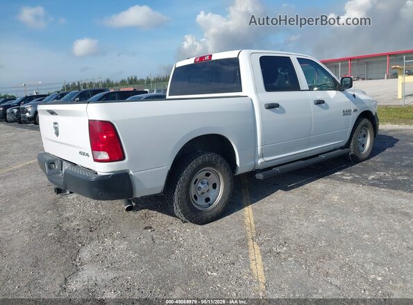1C6RR7KTXJS300557 2018 RAM 1500 White Tył prawy