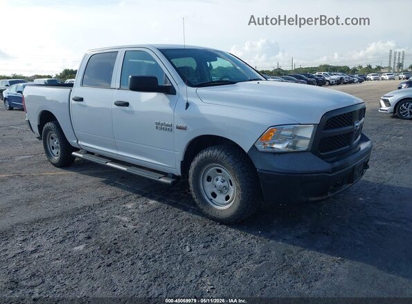 1C6RR7KTXJS300557 2018 RAM 1500 White Przód prawy