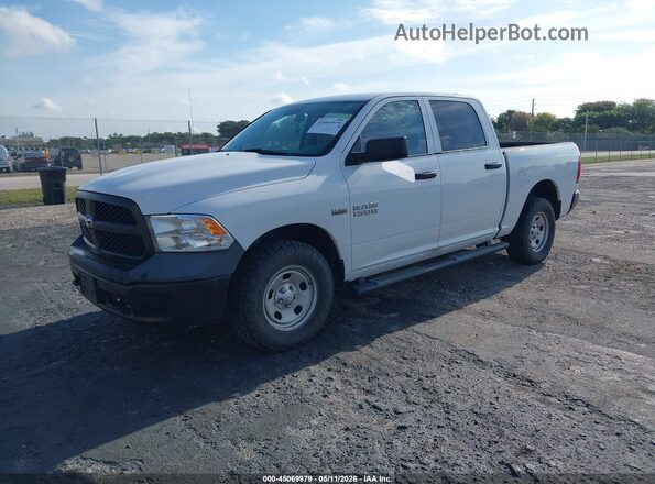 1C6RR7KTXJS300557 2018 RAM 1500 White Przód lewy