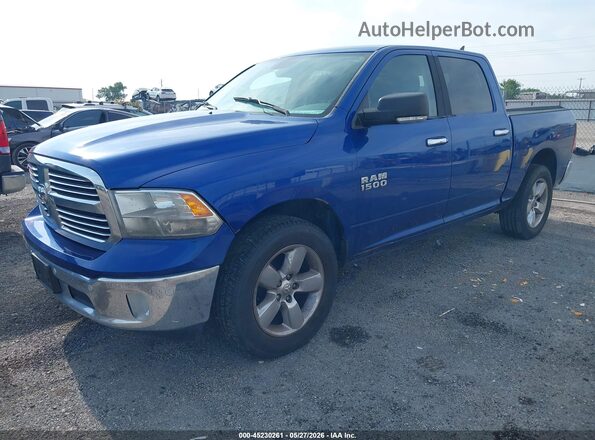 1C6RR7LG0GS197613 2016 RAM 1500 Синий Передняя левая четверть