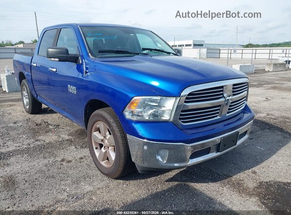 1C6RR7LG0GS197613 2016 RAM 1500 Синий Передняя правая четверть