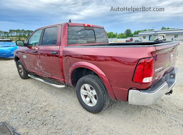1C6RR7LG0GS218881 2016 RAM 1500 Burgundy Tył lewy