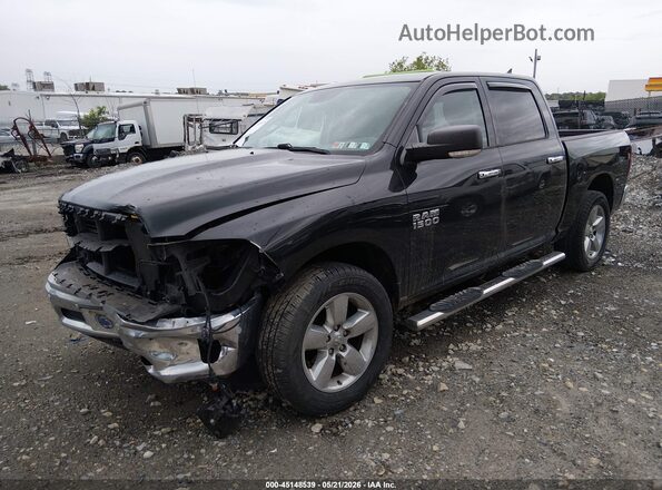 1C6RR7LG2GS186791 2016 RAM 1500 Черный Передняя левая четверть