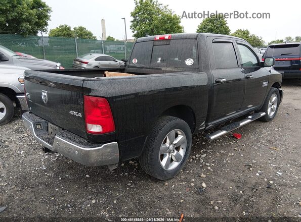1C6RR7LG2GS186791 2016 RAM 1500 Черный Задняя правая четверть
