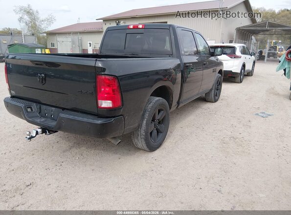 1C6RR7LG2JS257270 2018 RAM 1500 Черный Задняя правая четверть
