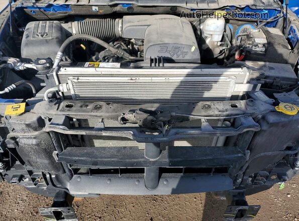 1C6RR7LG3MS547795 2021 RAM 1500 Синий Вид подкапотного пространства