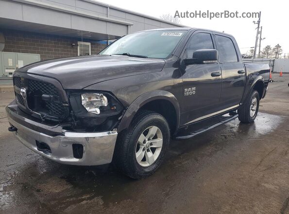 1C6RR7LG5GS371708 2016 RAM 1500 Коричневый Передняя левая четверть