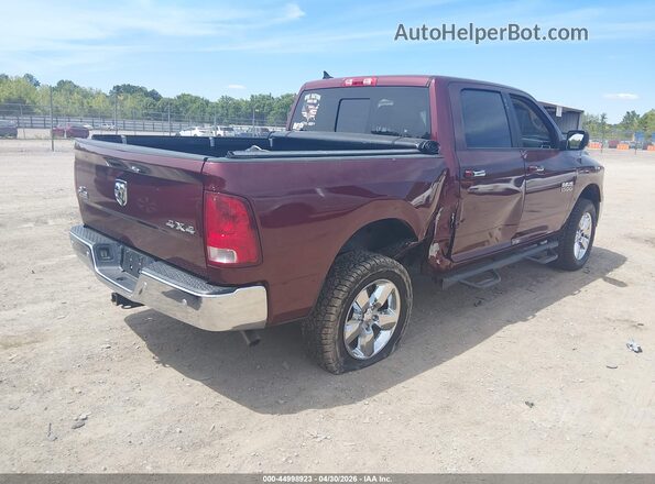 1C6RR7LG7JS108367 2018 RAM 1500 Red Tył prawy