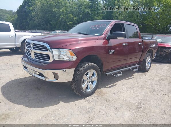 1C6RR7LG7JS108367 2018 RAM 1500 Red Przód lewy