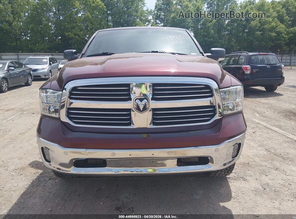 1C6RR7LG7JS108367 2018 RAM 1500 Red Widok zestawu wskaźników