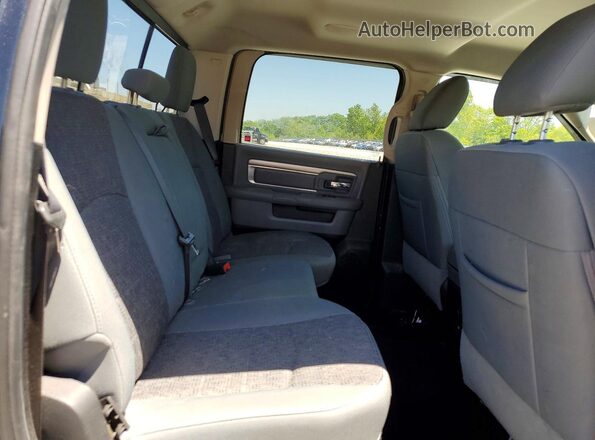 1C6RR7LG8GS302186 2016 RAM 1500 Черный Вид задних сидений