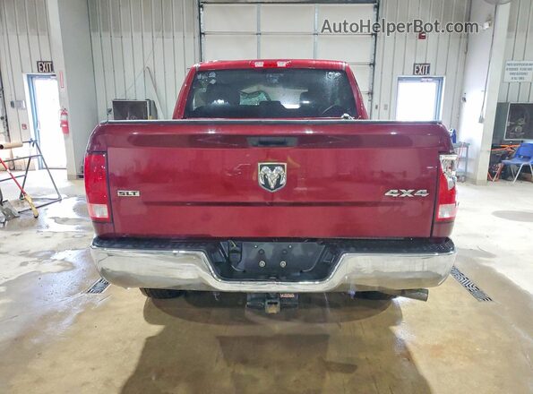 1C6RR7LGXMS532095 2021 RAM 1500 Бордовый Вид сзади