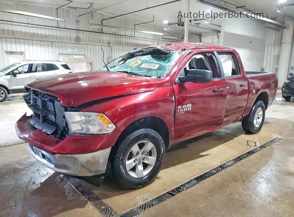 1C6RR7LGXMS532095 2021 RAM 1500 Бордовый Передняя левая четверть