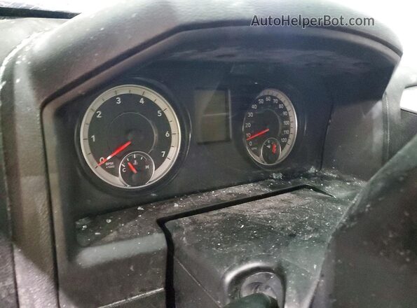 1C6RR7LGXMS532095 2021 RAM 1500 Бордовый Вид щитка приборов