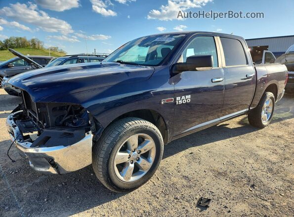 1C6RR7LM1JS354532 2018 RAM 1500 Blue Front left