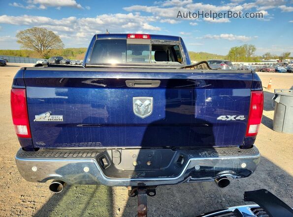 1C6RR7LM1JS354532 2018 RAM 1500 Blue Rear view