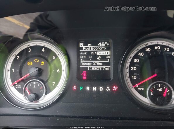 1C6RR7LT2HS669549 2017 RAM 1500 Черный Вид задних сидений
