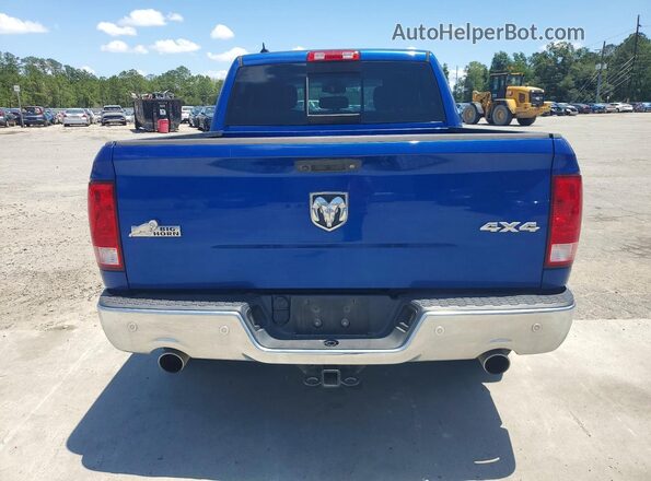 1C6RR7LT2JS316167 2018 RAM 1500 Blue Vista trasera