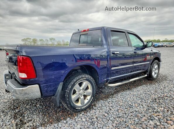 1C6RR7LT3JS343538 2018 RAM 1500 Синий Задняя правая четверть