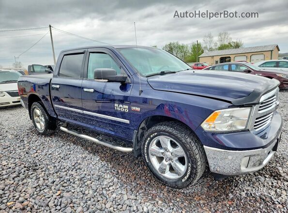 1C6RR7LT3JS343538 2018 RAM 1500 Синий Передняя правая четверть