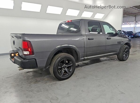 1C6RR7LT4MS528282 2021 RAM 1500 Gray Задня права чверть