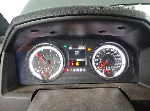1C6RR7LT4MS528282 2021 RAM 1500 Gray Вид щитка приладів