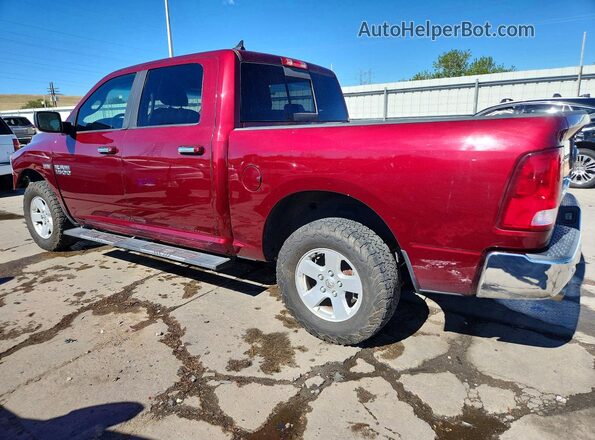 1C6RR7LT5JS112107 2018 RAM 1500 Burgundy Tył lewy