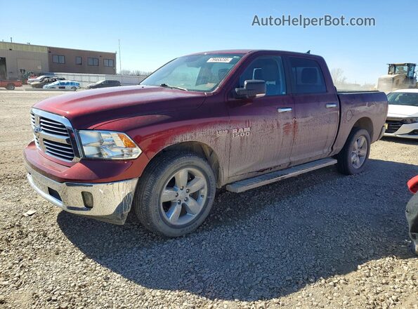 1C6RR7LT5JS352208 2018 RAM 1500 Burgundy Передня ліва чверть