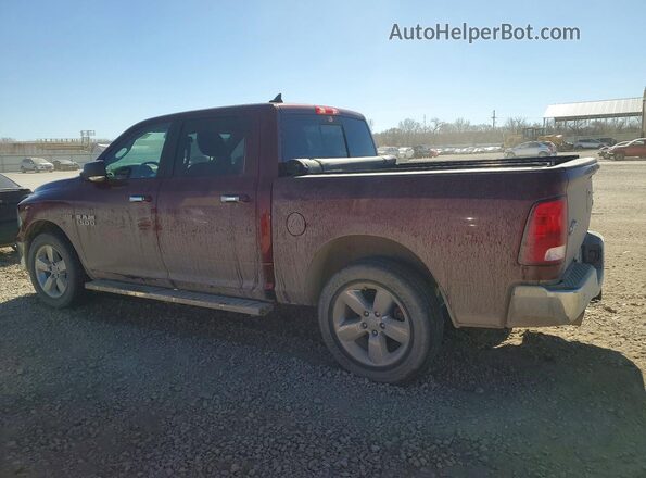 1C6RR7LT5JS352208 2018 RAM 1500 Burgundy Задня ліва чверть