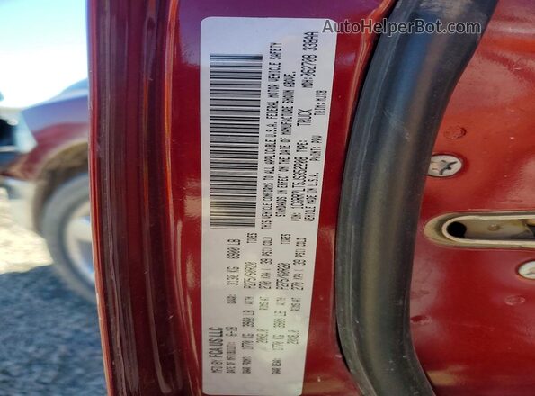 1C6RR7LT5JS352208 2018 RAM 1500 Burgundy Вид підкапотного простору