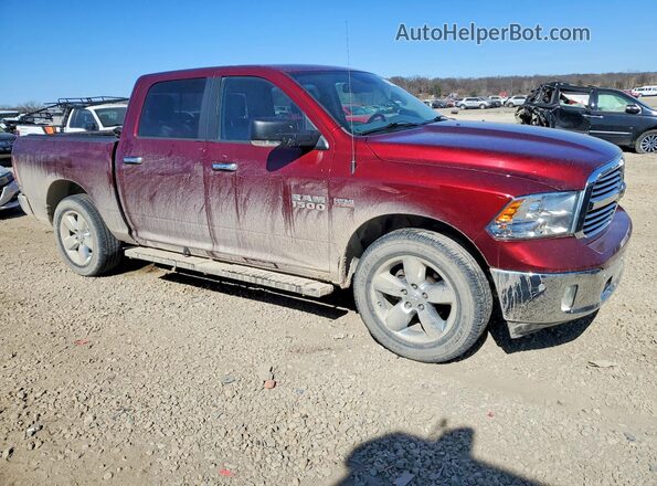 1C6RR7LT5JS352208 2018 RAM 1500 Burgundy Передня права чверть