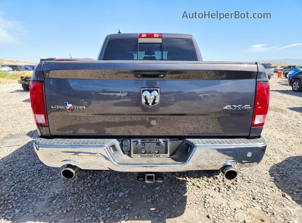 1C6RR7LT8GS222643 2016 RAM 1500 Gray Вид ззаду