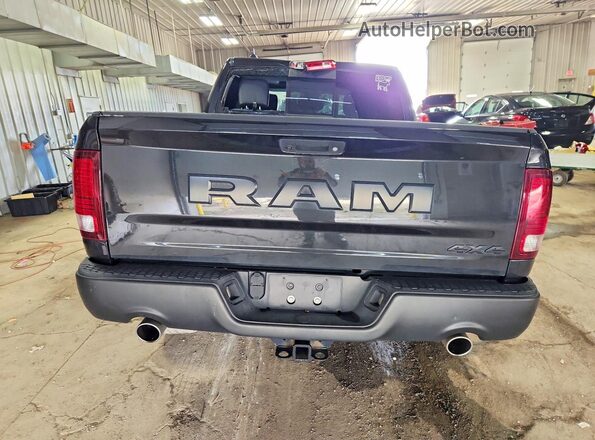 1C6RR7MT3JS145864 2018 RAM 1500 Черный Вид сзади