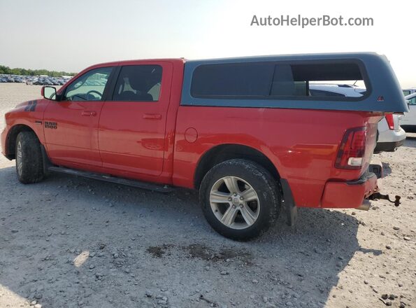 1C6RR7MTXGS290487 2016 RAM 1500 Red Tył lewy