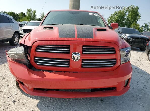 1C6RR7MTXGS290487 2016 RAM 1500 Red Widok z przodu