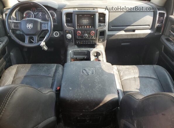 1C6RR7MTXGS290487 2016 RAM 1500 Red Widok deski rozdzielczej