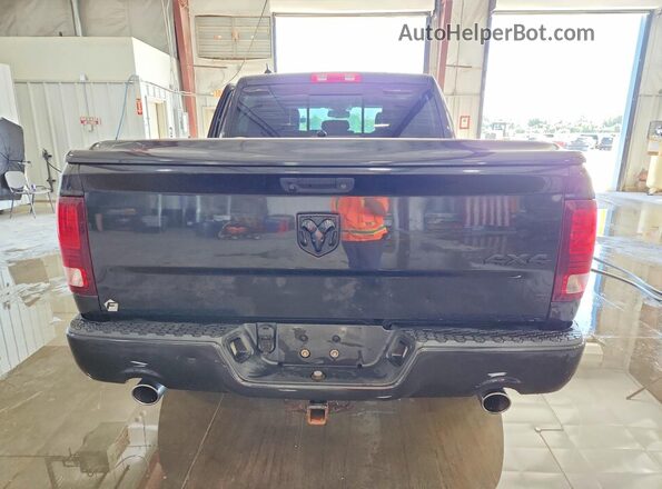 1C6RR7MTXGS349733 2016 RAM 1500 Black Widok z tyłu