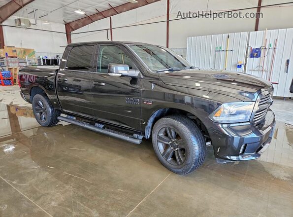 1C6RR7MTXGS349733 2016 RAM 1500 Black Przód prawy