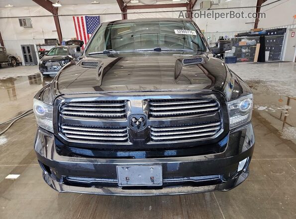 1C6RR7MTXGS349733 2016 RAM 1500 Black Widok z przodu