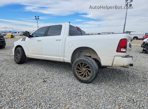 1C6RR7MTXJS259909 2018 RAM 1500 Белый Задняя левая четверть